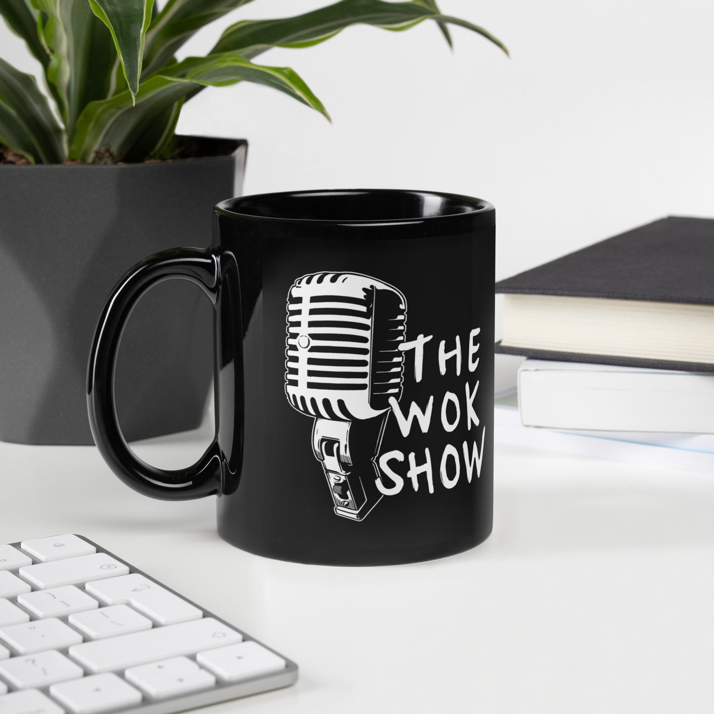 The Wok Show - Black Glossy Mug