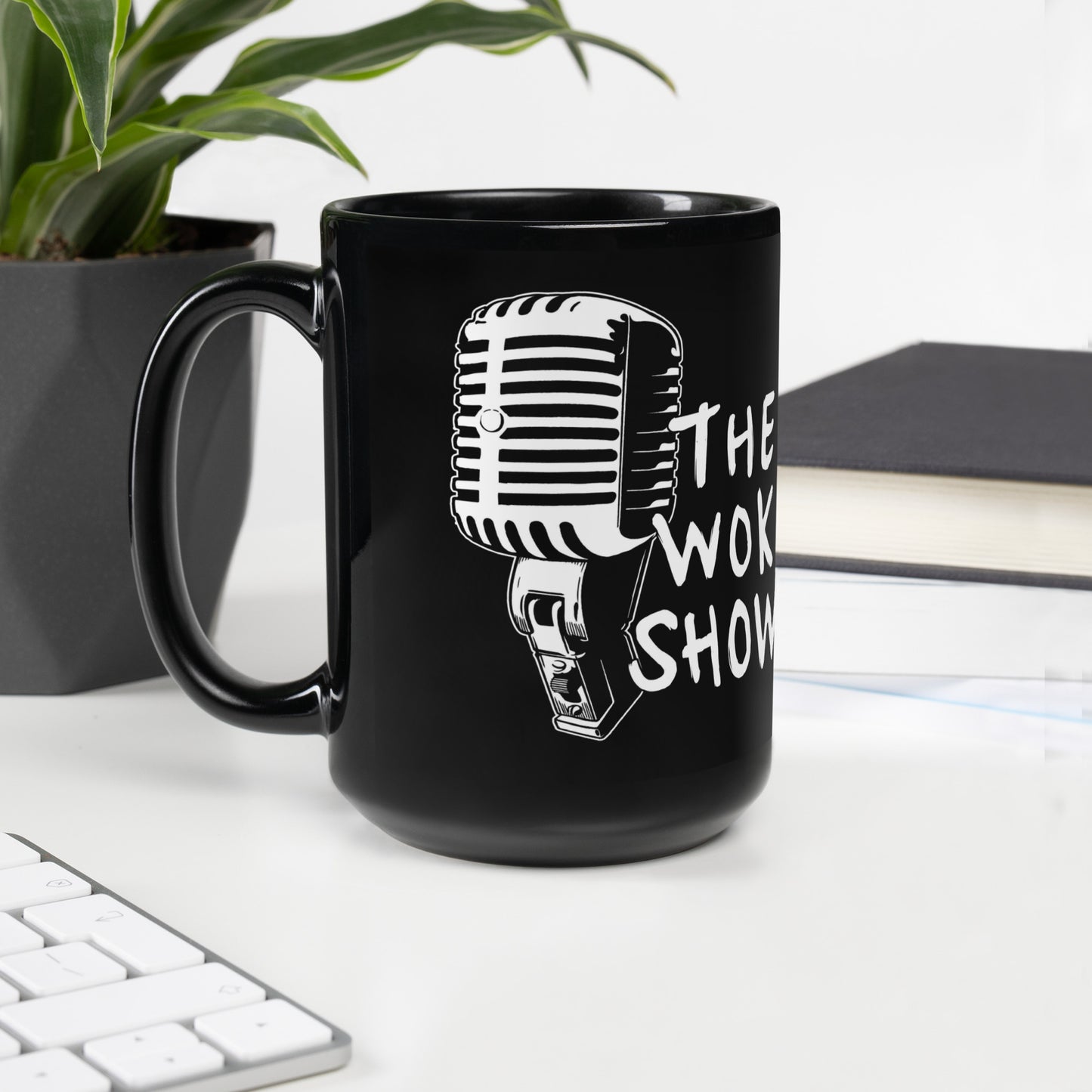 The Wok Show - Black Glossy Mug