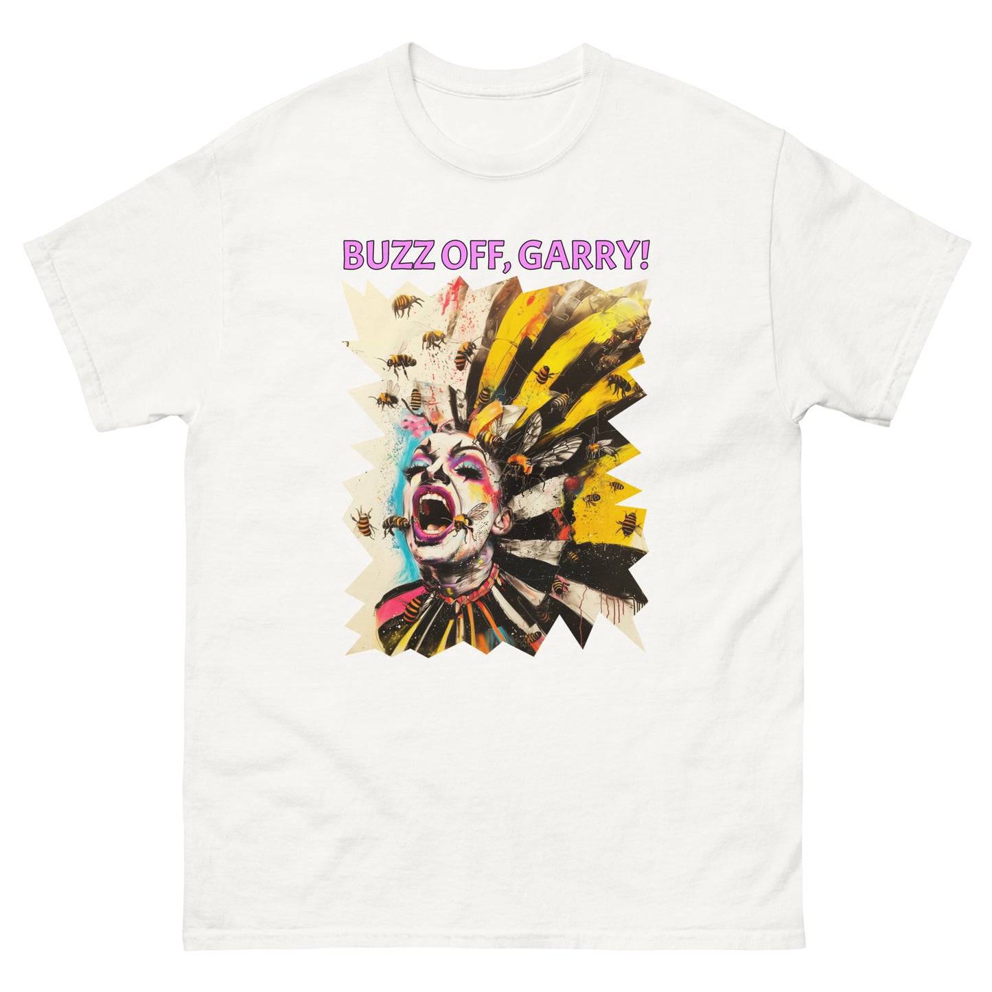 Buzz Off, Garry! Men's classic tee