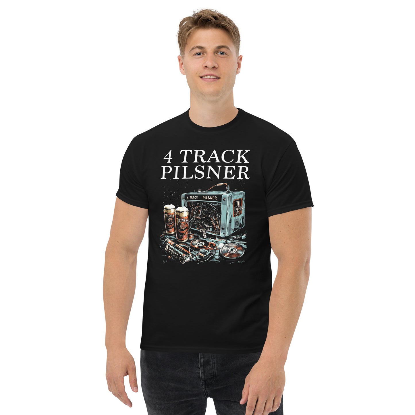 4 Track Pilsner - Unisex classic tee