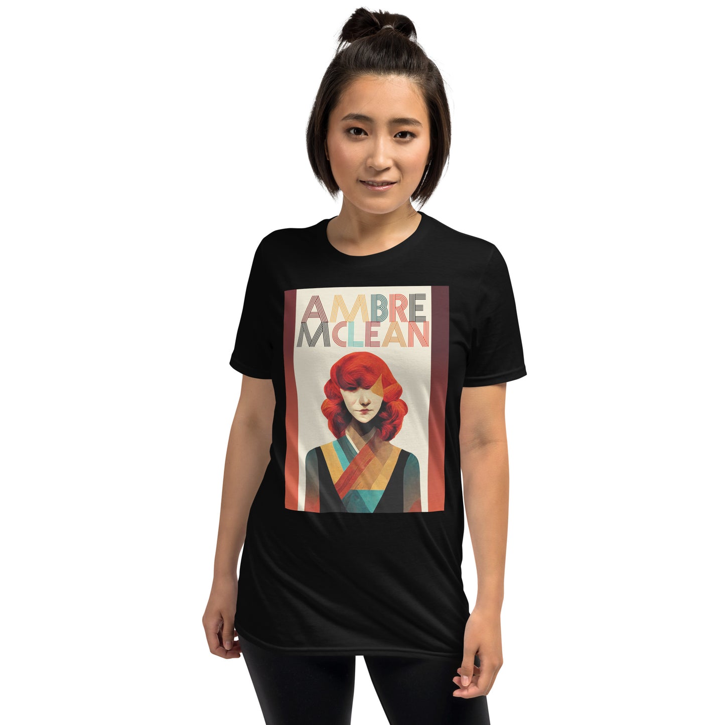 Ambre McLean "Abstract Portrait" Short-Sleeve Unisex T-Shirt