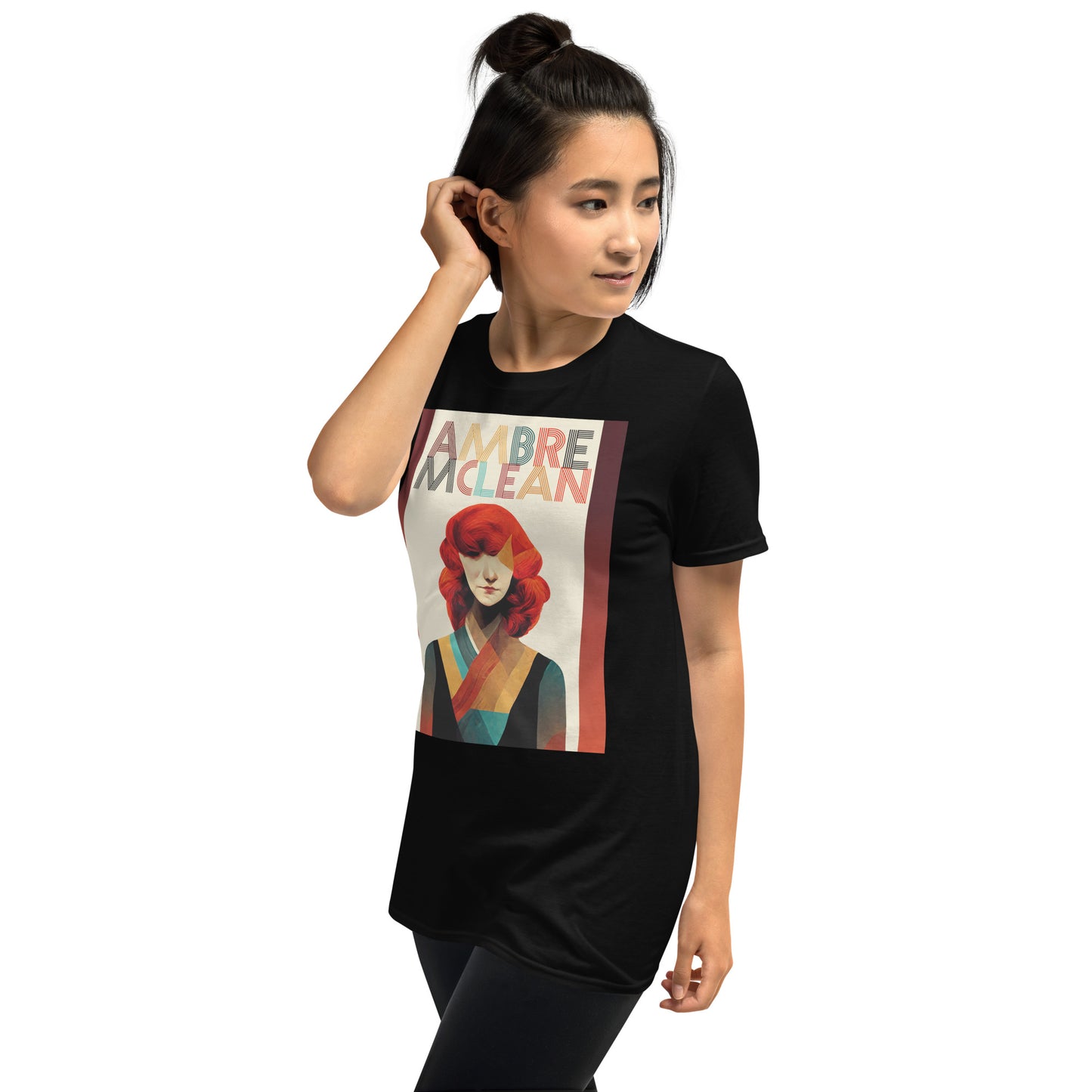 Ambre McLean "Abstract Portrait" Short-Sleeve Unisex T-Shirt