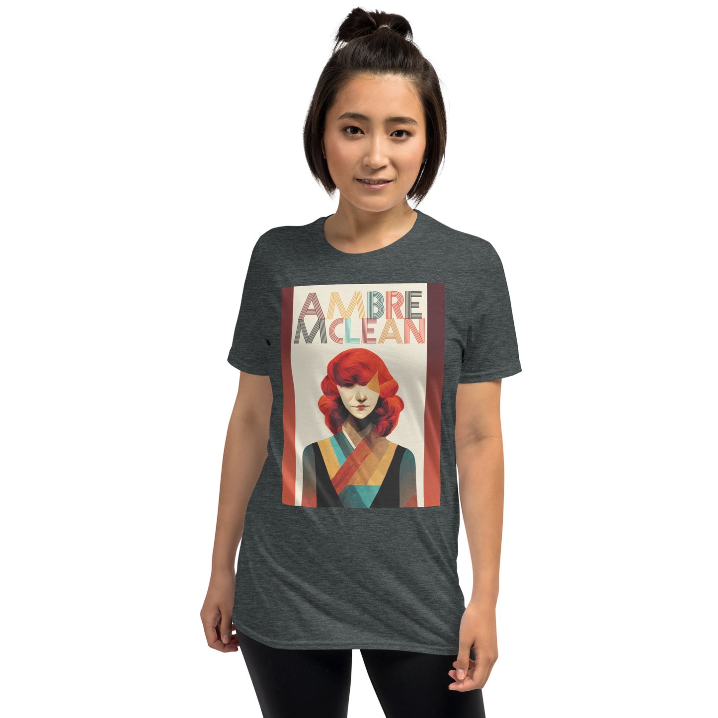 Ambre McLean "Abstract Portrait" Short-Sleeve Unisex T-Shirt