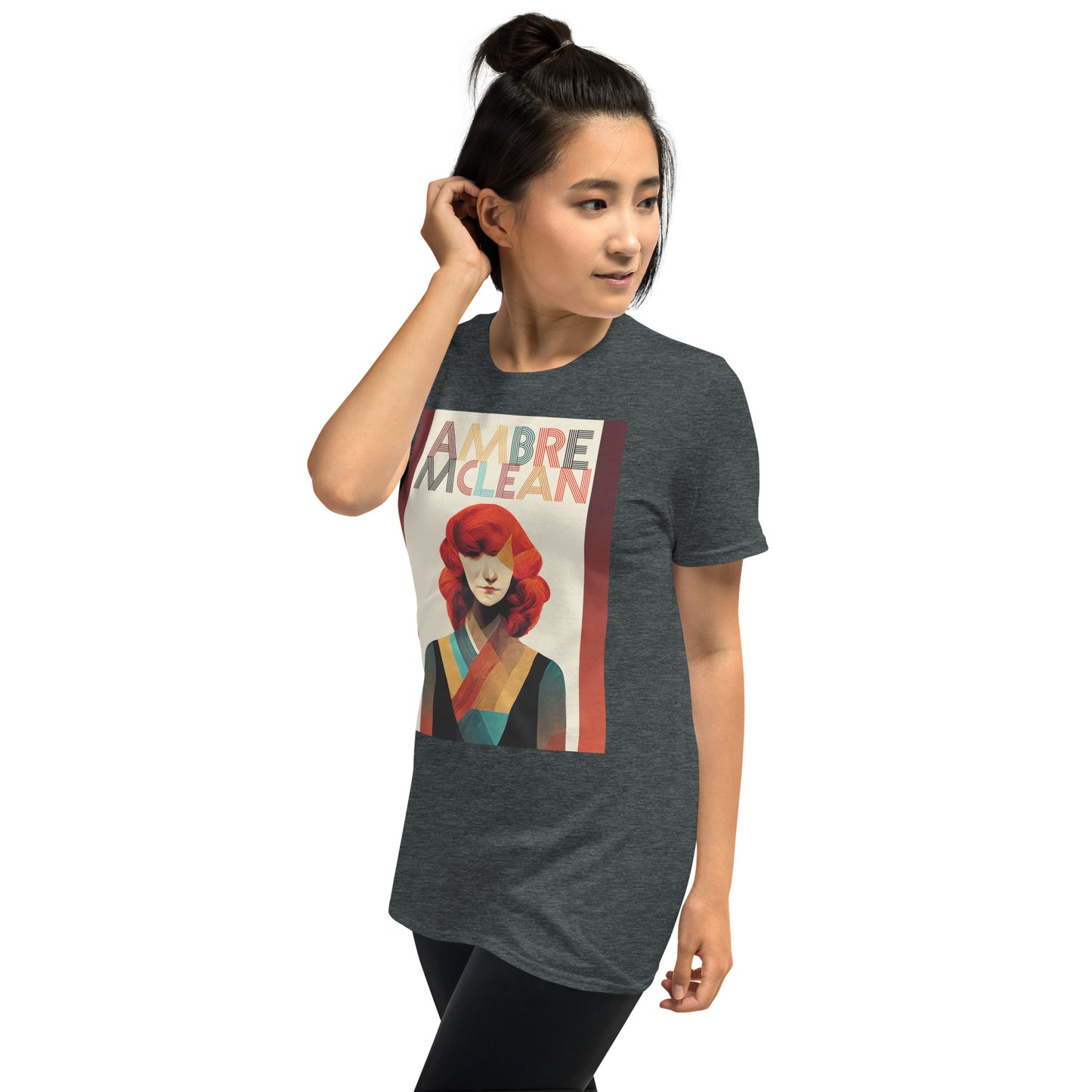 Ambre McLean "Abstract Portrait" Short-Sleeve Unisex T-Shirt