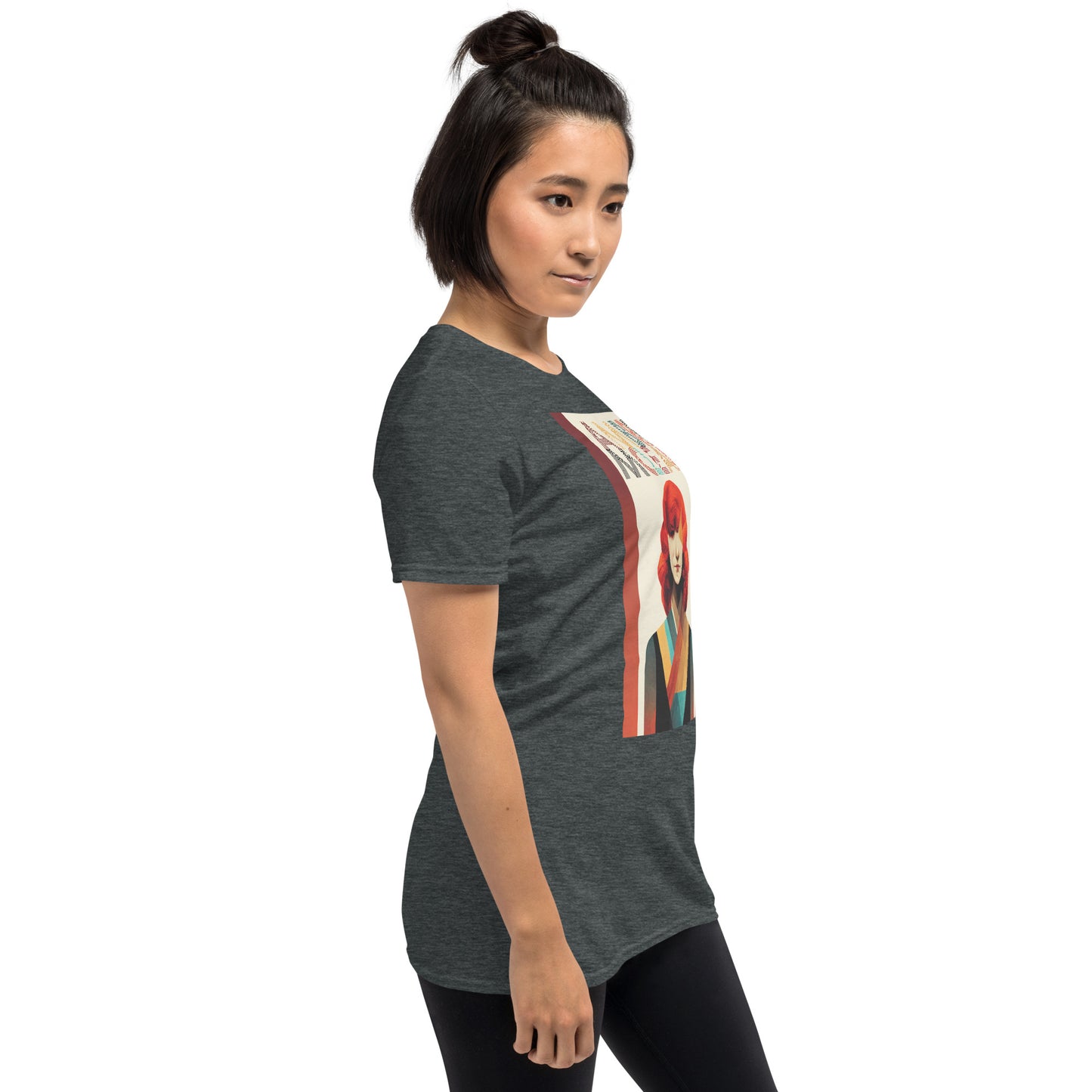 Ambre McLean "Abstract Portrait" Short-Sleeve Unisex T-Shirt