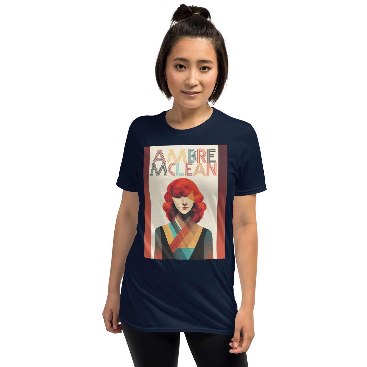 Ambre McLean "Abstract Portrait" Short-Sleeve Unisex T-Shirt