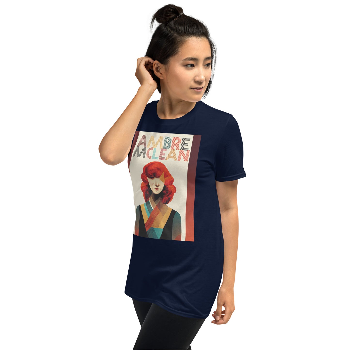 Ambre McLean "Abstract Portrait" Short-Sleeve Unisex T-Shirt