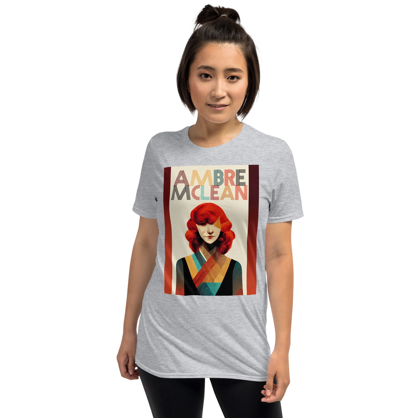 Ambre McLean "Abstract Portrait" Short-Sleeve Unisex T-Shirt