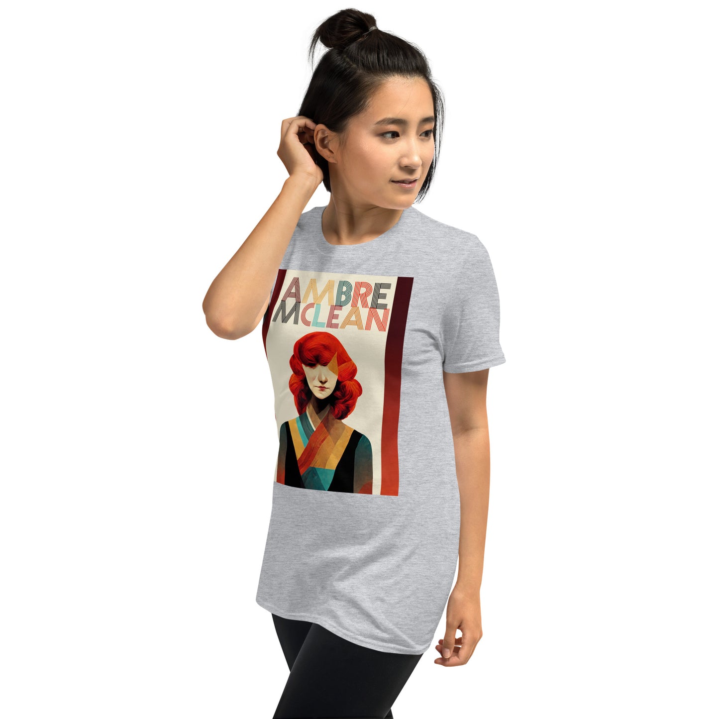 Ambre McLean "Abstract Portrait" Short-Sleeve Unisex T-Shirt