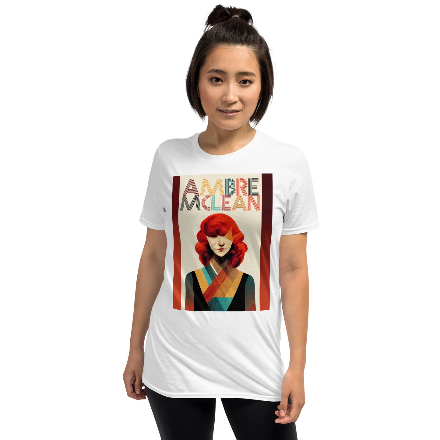 Ambre McLean "Abstract Portrait" Short-Sleeve Unisex T-Shirt