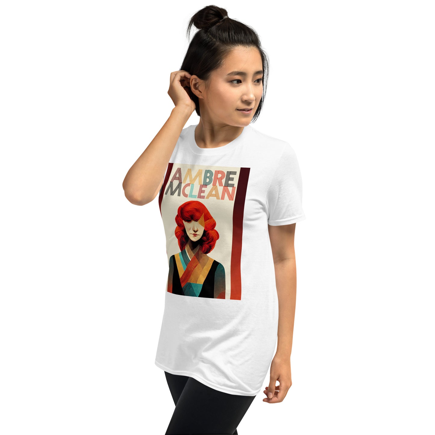 Ambre McLean "Abstract Portrait" Short-Sleeve Unisex T-Shirt