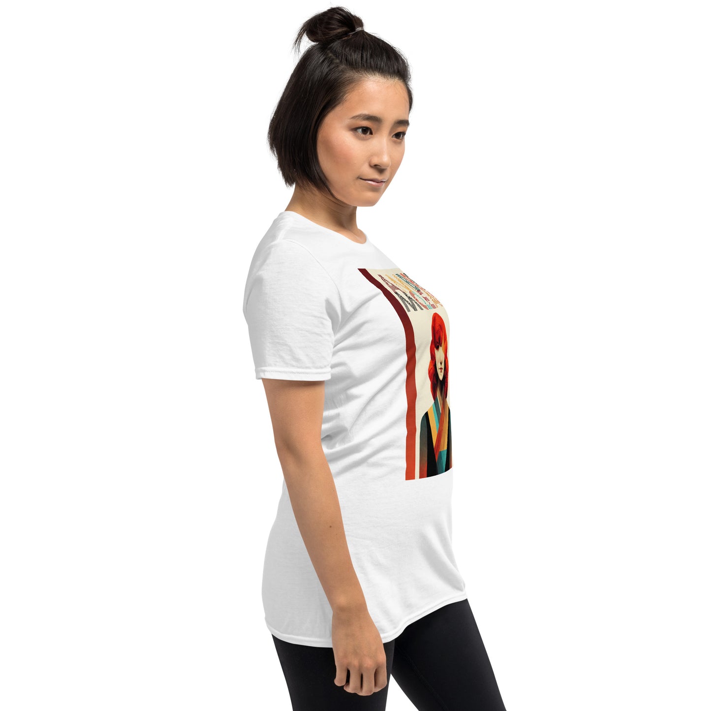 Ambre McLean "Abstract Portrait" Short-Sleeve Unisex T-Shirt