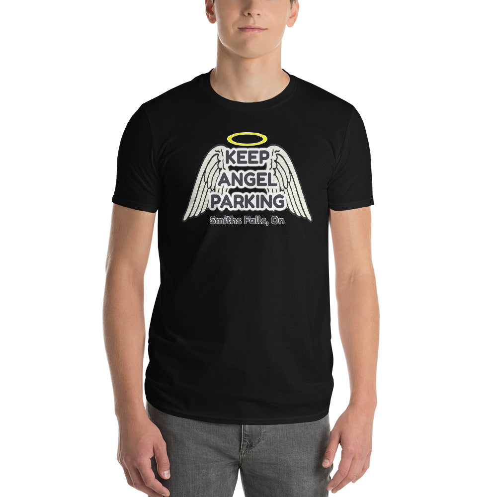 "Keep Angel Parking" Short-Sleeve T-Shirt