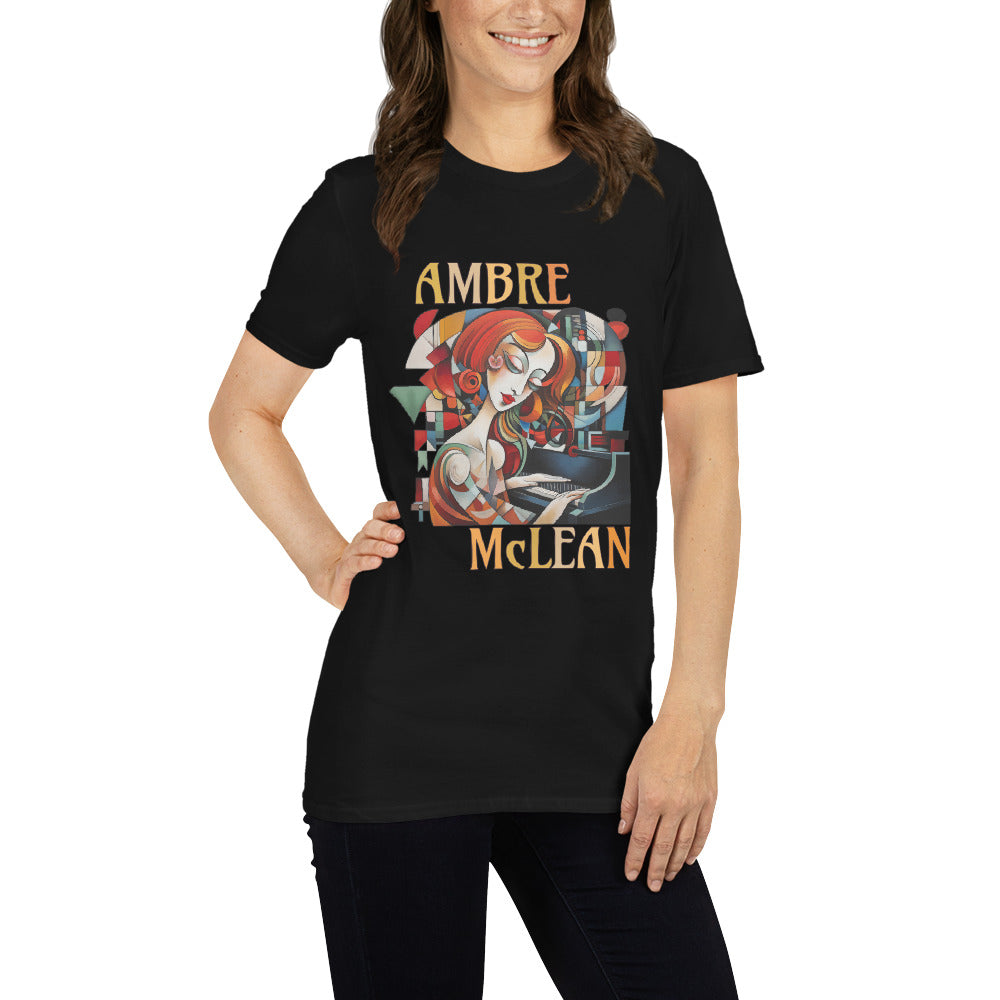 Ambre McLean "Cubism" Short-Sleeve Unisex T-Shirt