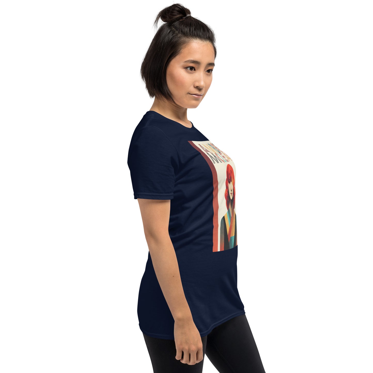 Ambre McLean "Abstract Portrait" Short-Sleeve Unisex T-Shirt