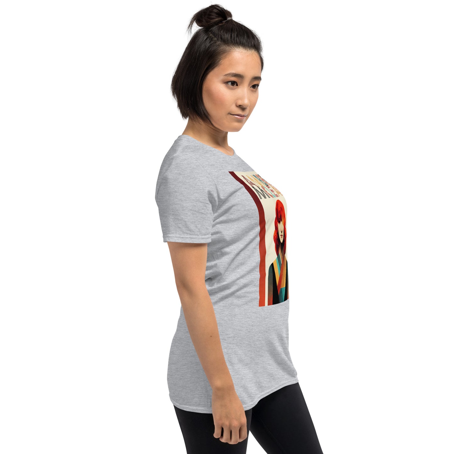 Ambre McLean "Abstract Portrait" Short-Sleeve Unisex T-Shirt