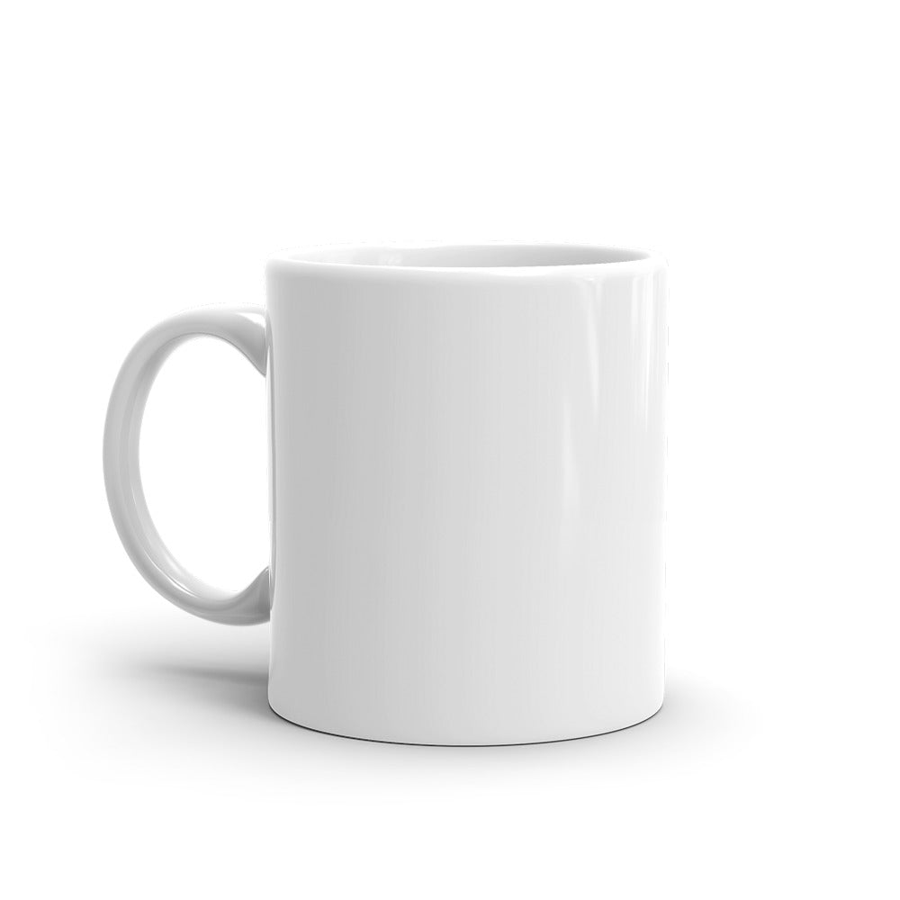 Patrick Ballantyne "SKY" White glossy mug